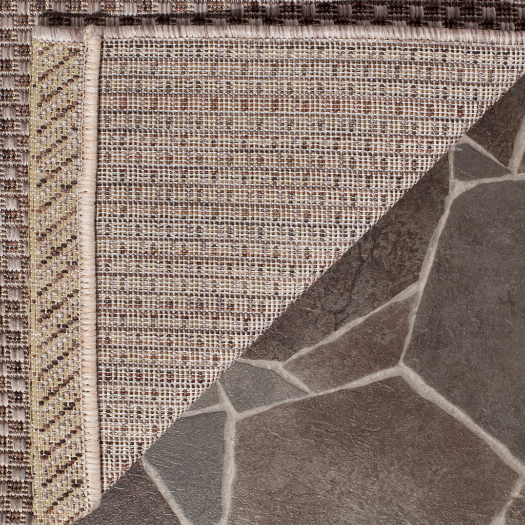 Contemporary Area Rug, CY8521-36312, 200 X 300 cm in Beige / Brown