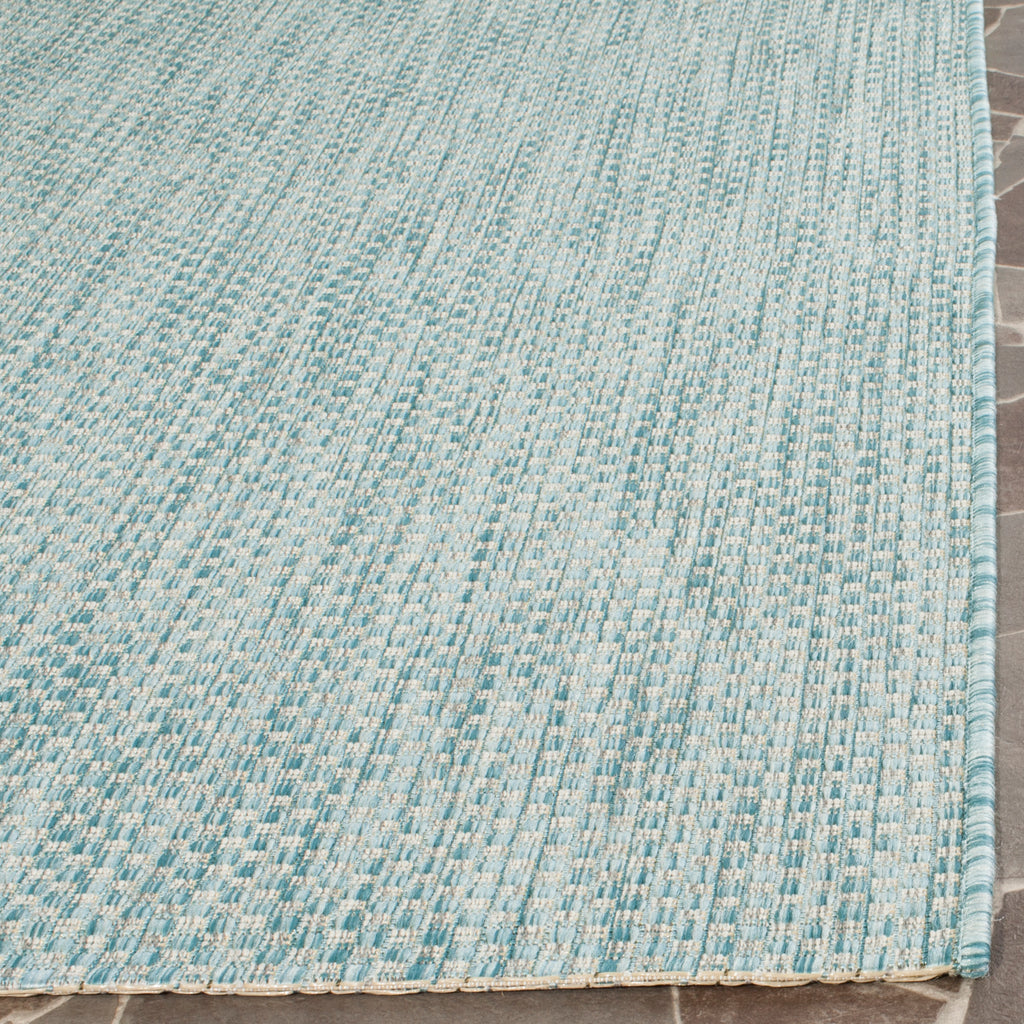 Contemporary Area Rug, CY8521-37121, 90 X 150 cm in Aqua / Grey