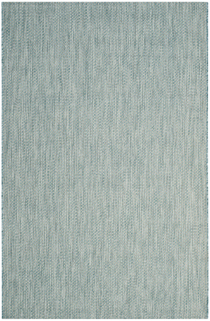 Contemporary Area Rug, CY8521-37121, 160 X 230 cm in Aqua / Grey