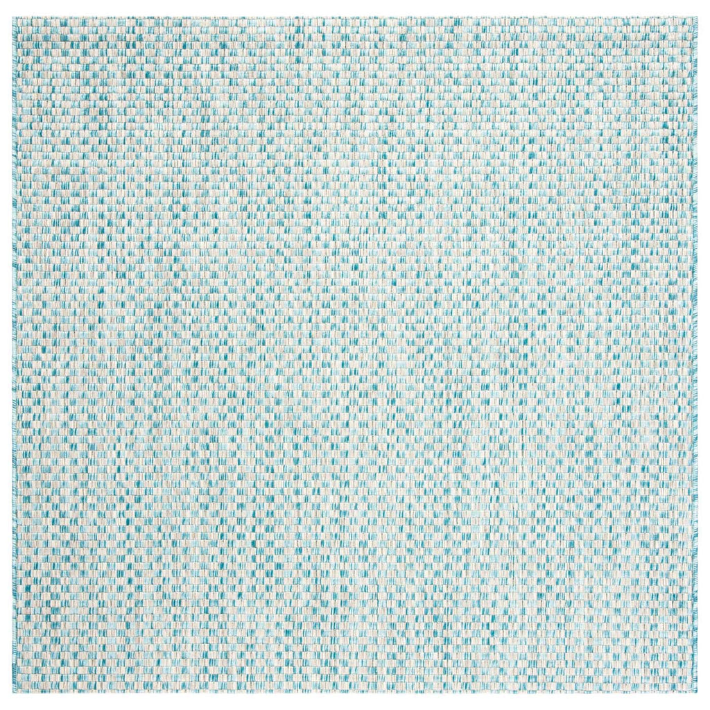 Safavieh Courtyard Rug Collection CY8653-37121 - Light Blue / Light Grey