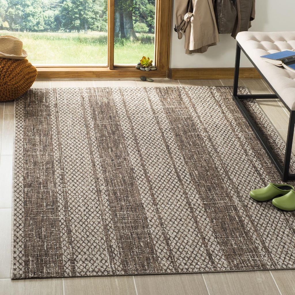 Contemporary Area Rug, CY8736-36312, 200 X 300 cm in Light Beige / Light Brown