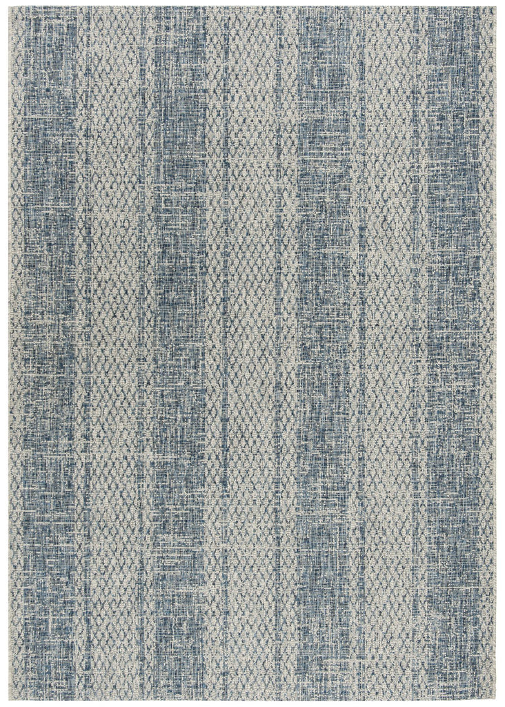 Contemporary Area Rug, CY8736-36812, 120 X 180 cm in Light Grey / Blue