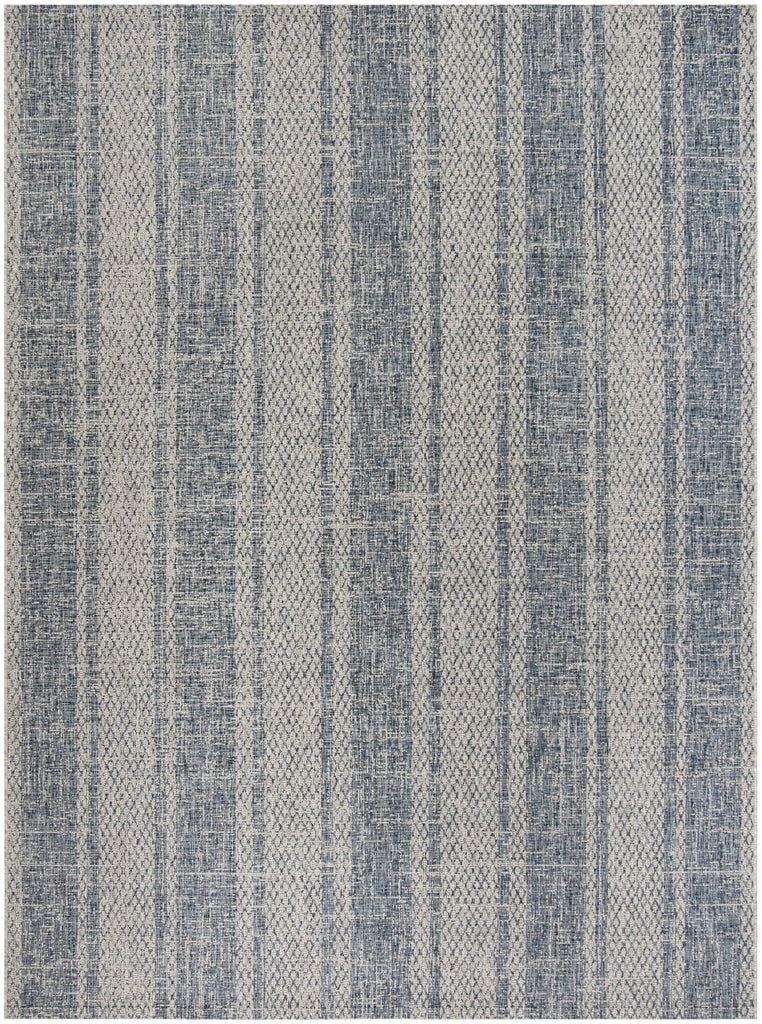 Contemporary Area Rug, CY8736-36812, 200 X 300 cm in Light Grey / Blue