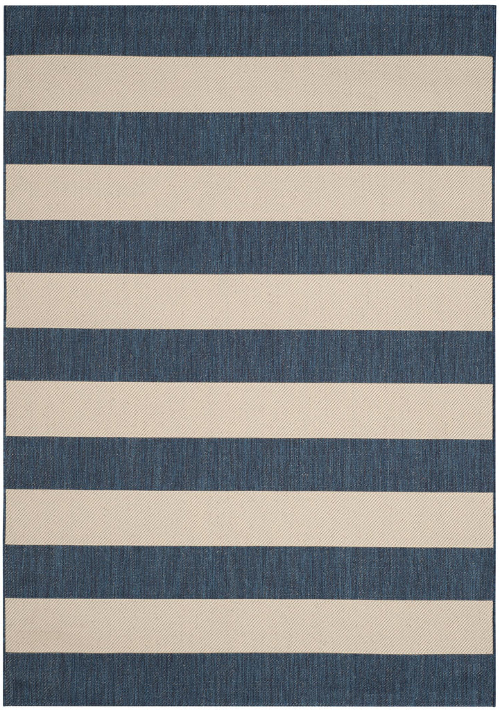 Contemporary Area Rug, CYB6600-268, 160 X 230 cm in Navy / Beige