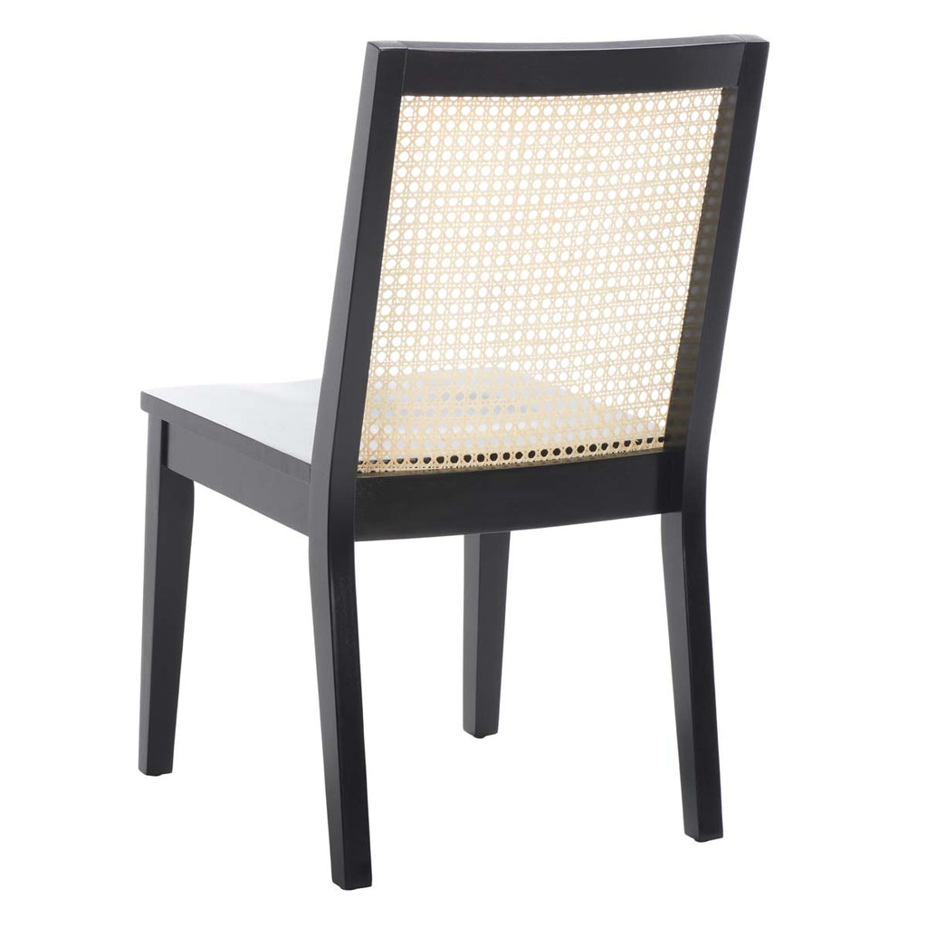 Safavieh  Levy Dining Chair - Black/Natural