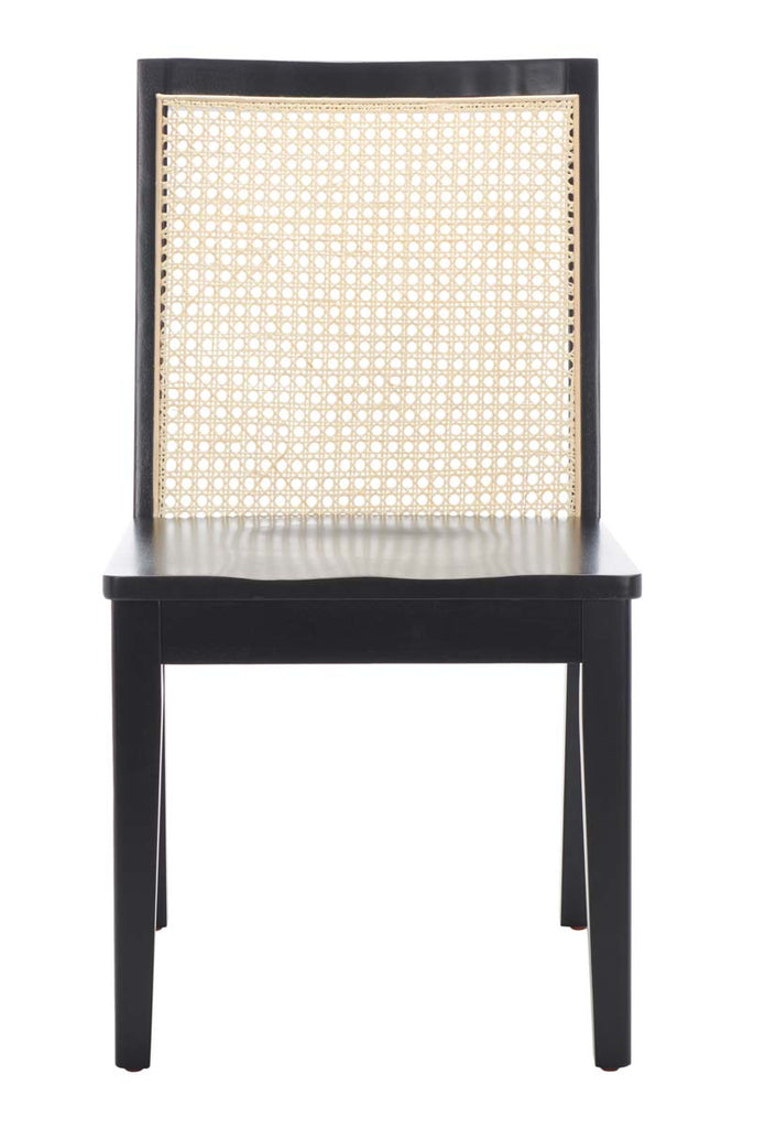 Safavieh  Levy Dining Chair - Black/Natural