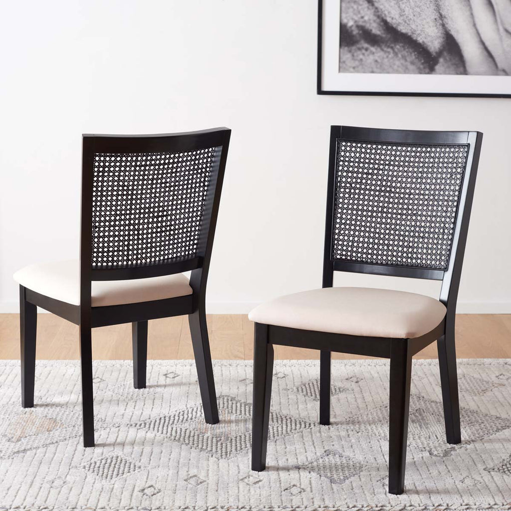 Safavieh Margo Dining Chair (Set of 2) - Black / White