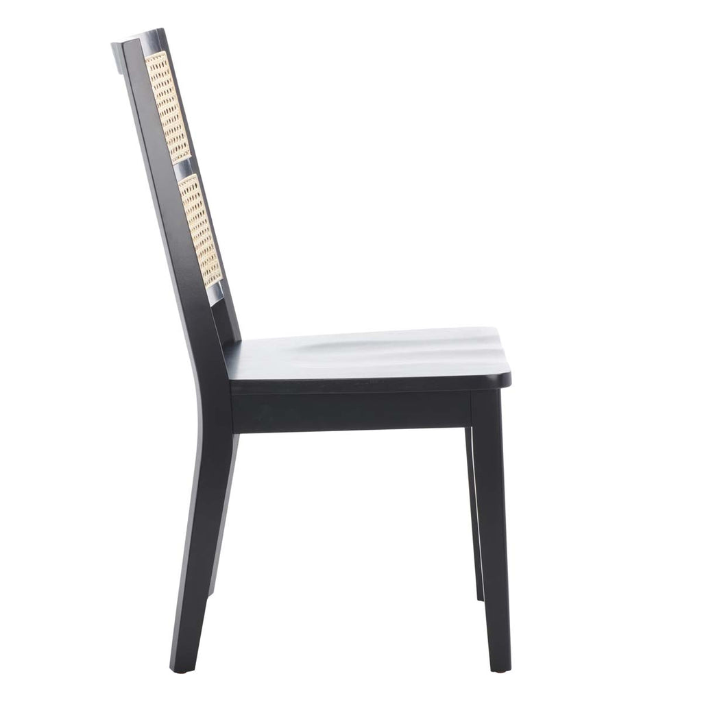 Safavieh Toril Dining Chair - Black / Natural