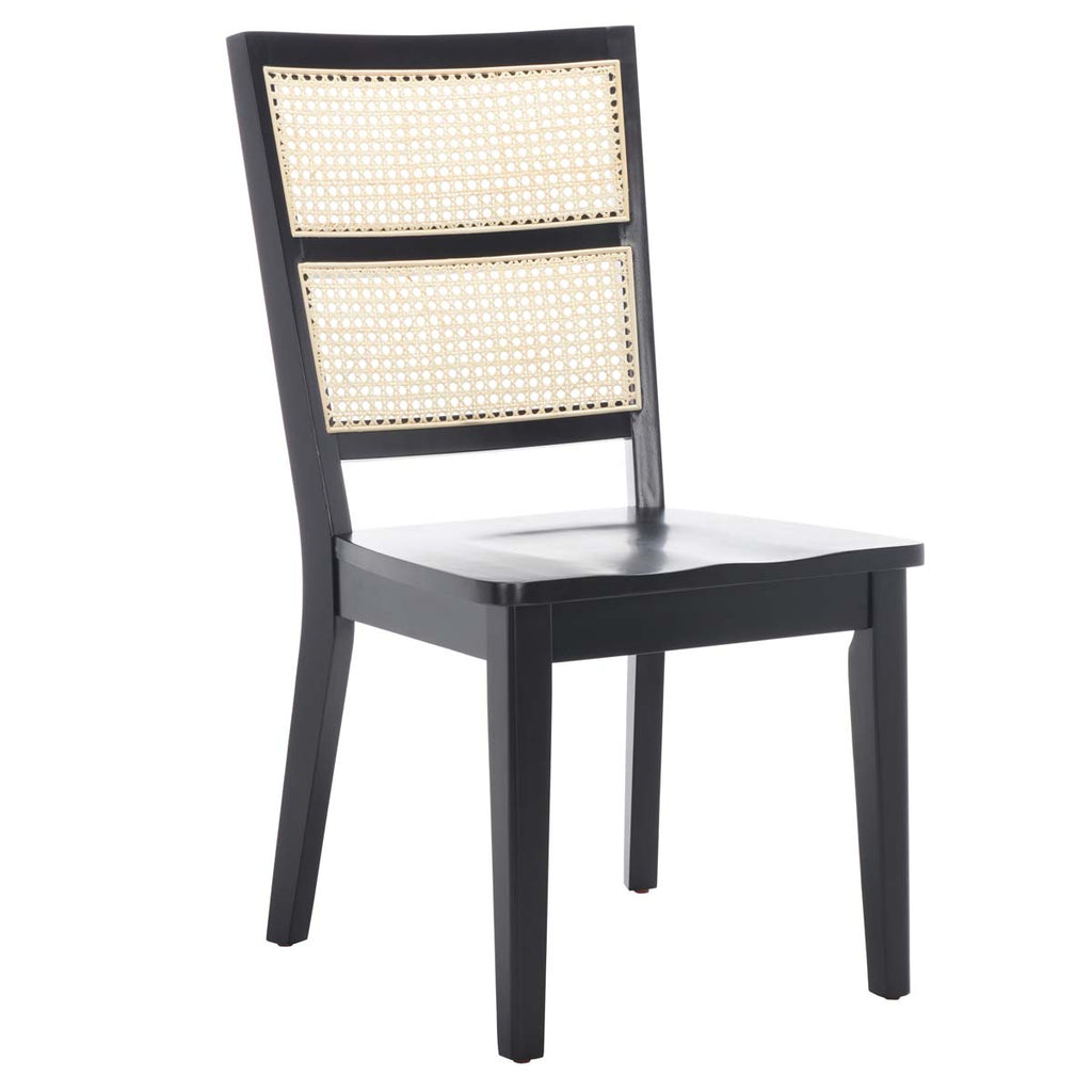 Safavieh Toril Dining Chair - Black / Natural