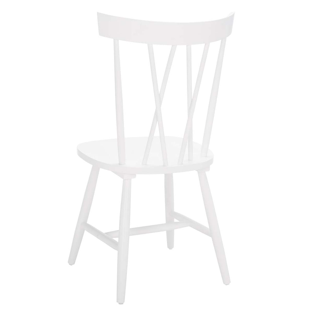 Safavieh Friar Dining Chair  - White (Set of 2)