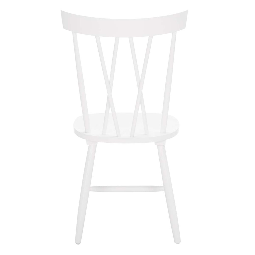 Safavieh Friar Dining Chair  - White (Set of 2)