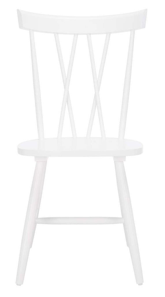 Safavieh Friar Dining Chair  - White (Set of 2)