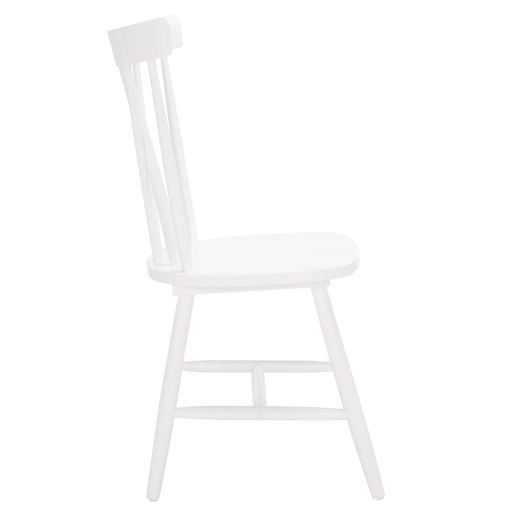 Safavieh Friar Dining Chair  - White (Set of 2)