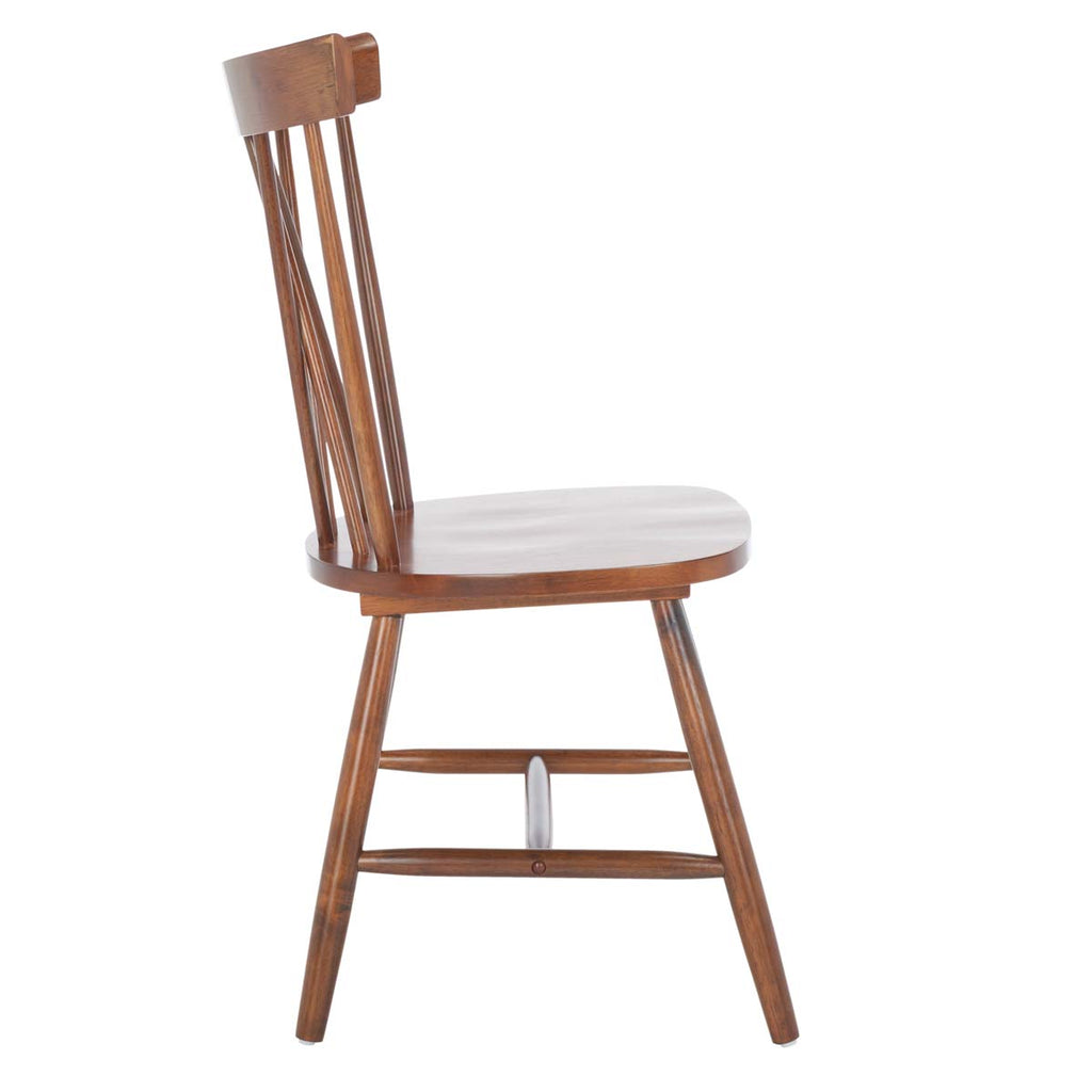 Safavieh Friar Dining Chair  - Walnut (Set of 2)