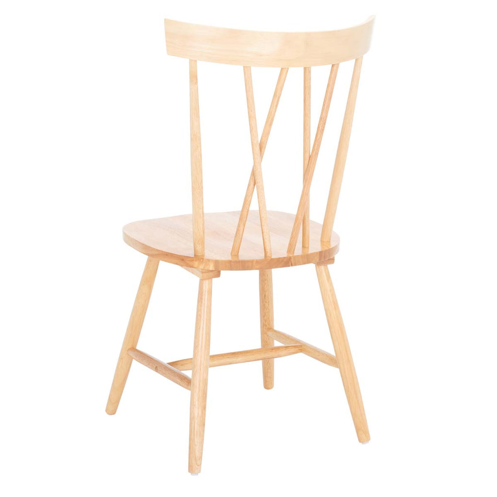 Safavieh Friar Dining Chair  - Natural (Set of 2)