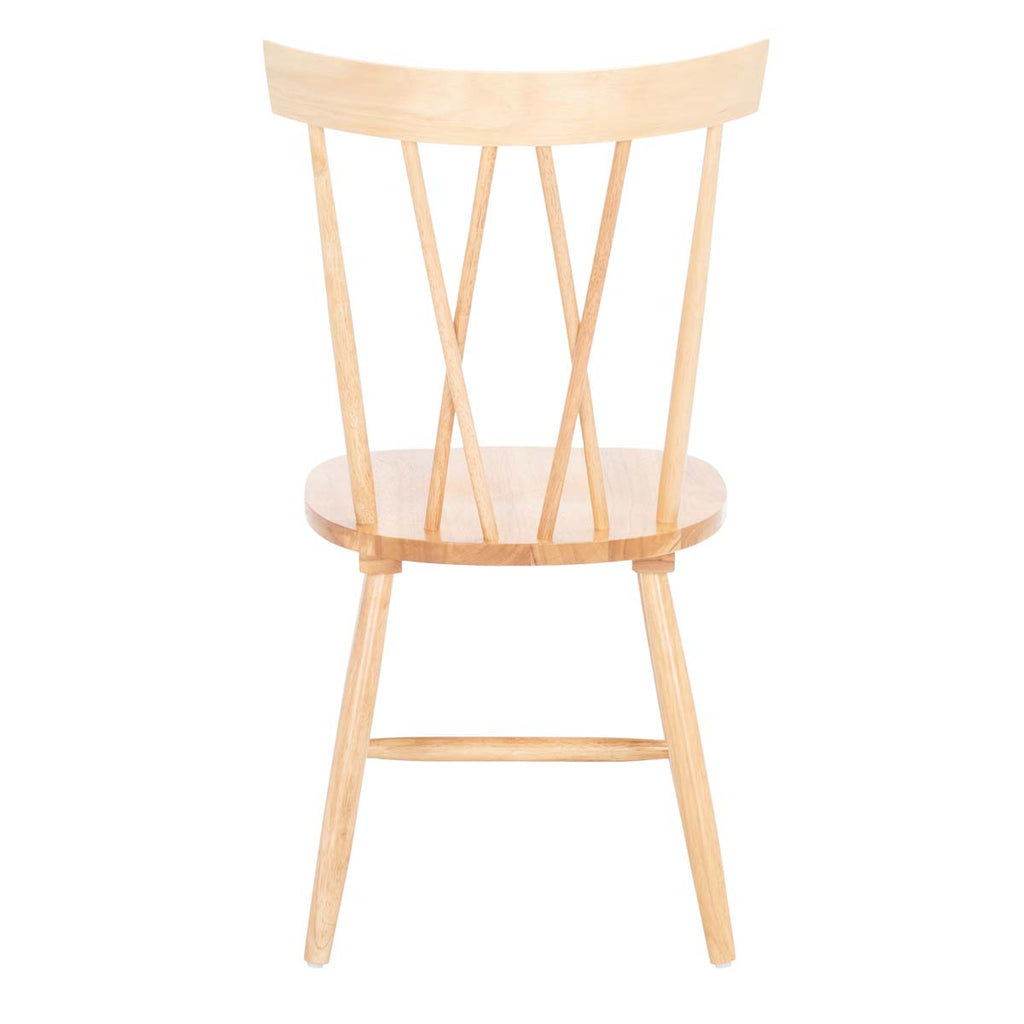 Safavieh Friar Dining Chair  - Natural (Set of 2)