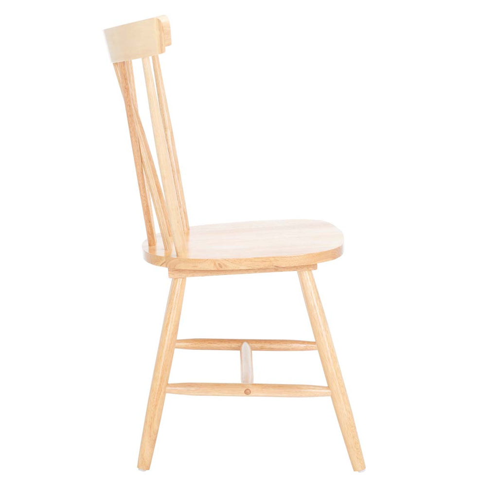 Safavieh Friar Dining Chair  - Natural (Set of 2)