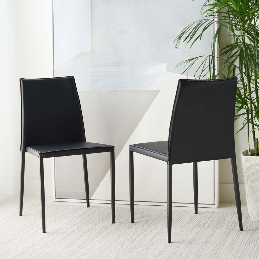 Safavieh Cason Dining Chair - Black (Set of 2)