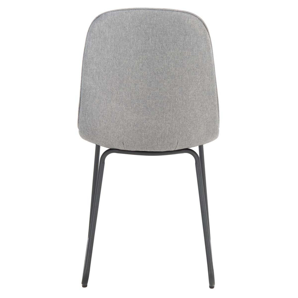 Safavieh Makalu Dining Chair - Grey / Black (Set of 2)