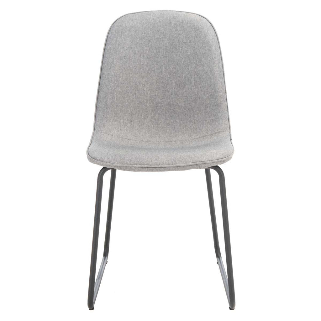 Safavieh Makalu Dining Chair - Grey / Black (Set of 2)