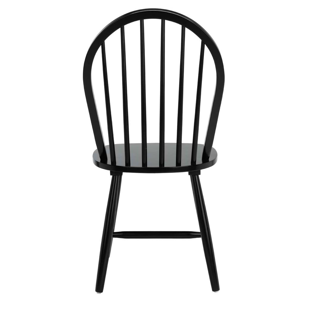 Safavieh Camden Spindle Back Dining Chair-Black (Set of 2)