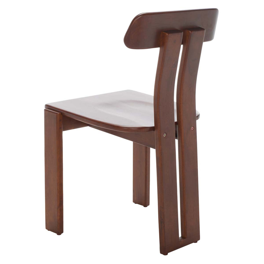 Safavieh Cayde Wood Dining Chair - Walnut