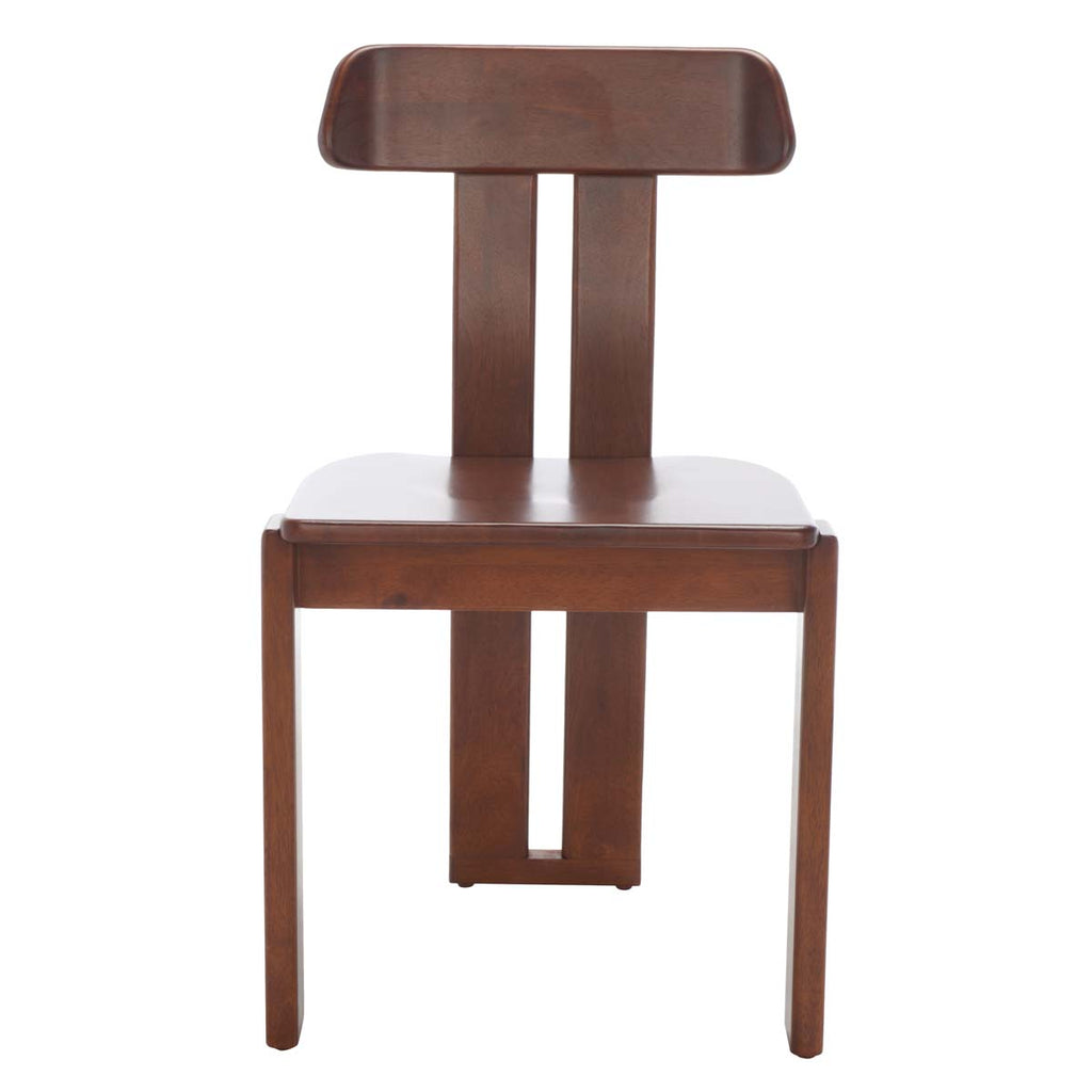 Safavieh Cayde Wood Dining Chair - Walnut