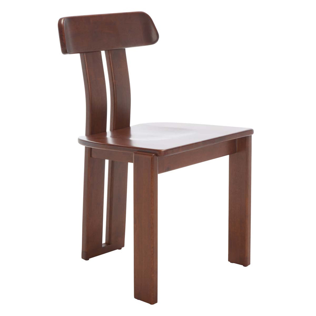 Safavieh Cayde Wood Dining Chair - Walnut