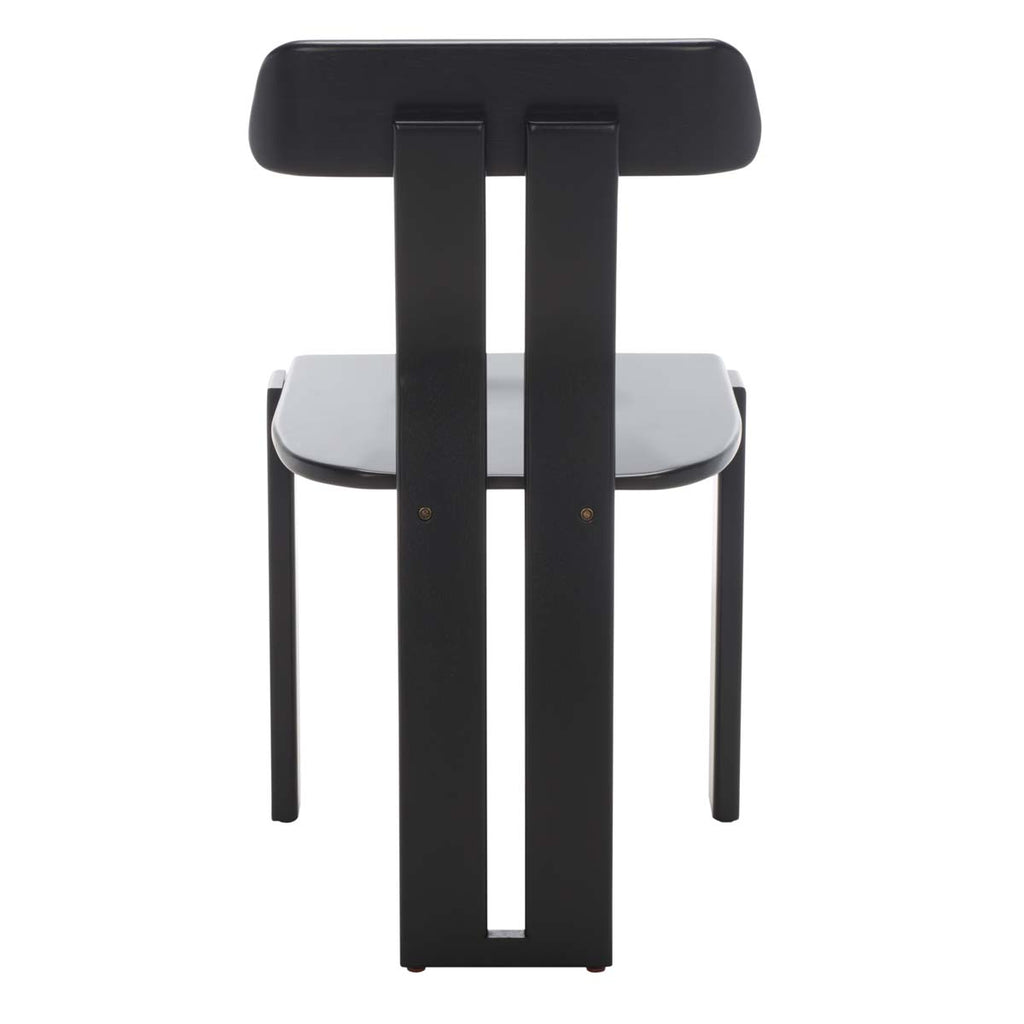 Safavieh Cayde Wood Dining Chair - Black