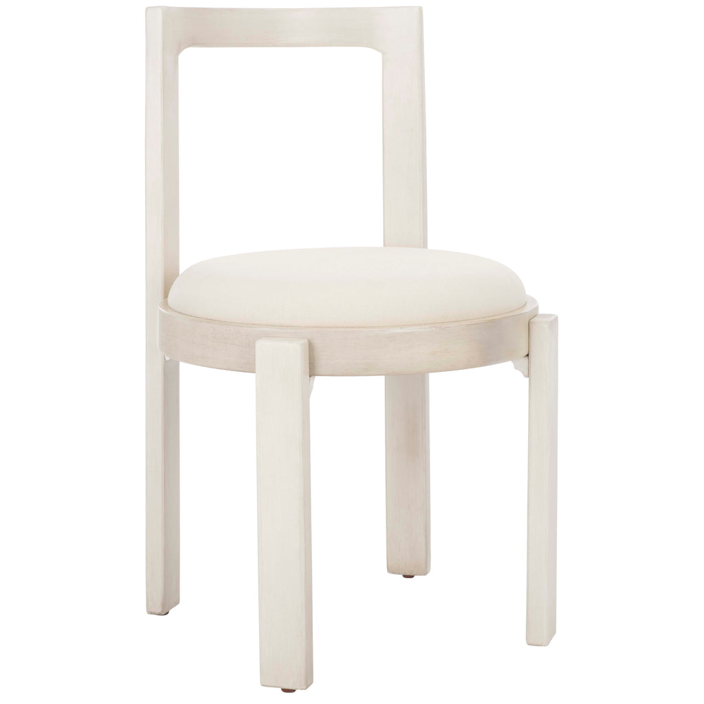 Safavieh Estes Round Dining Chair (Set of 2) - White