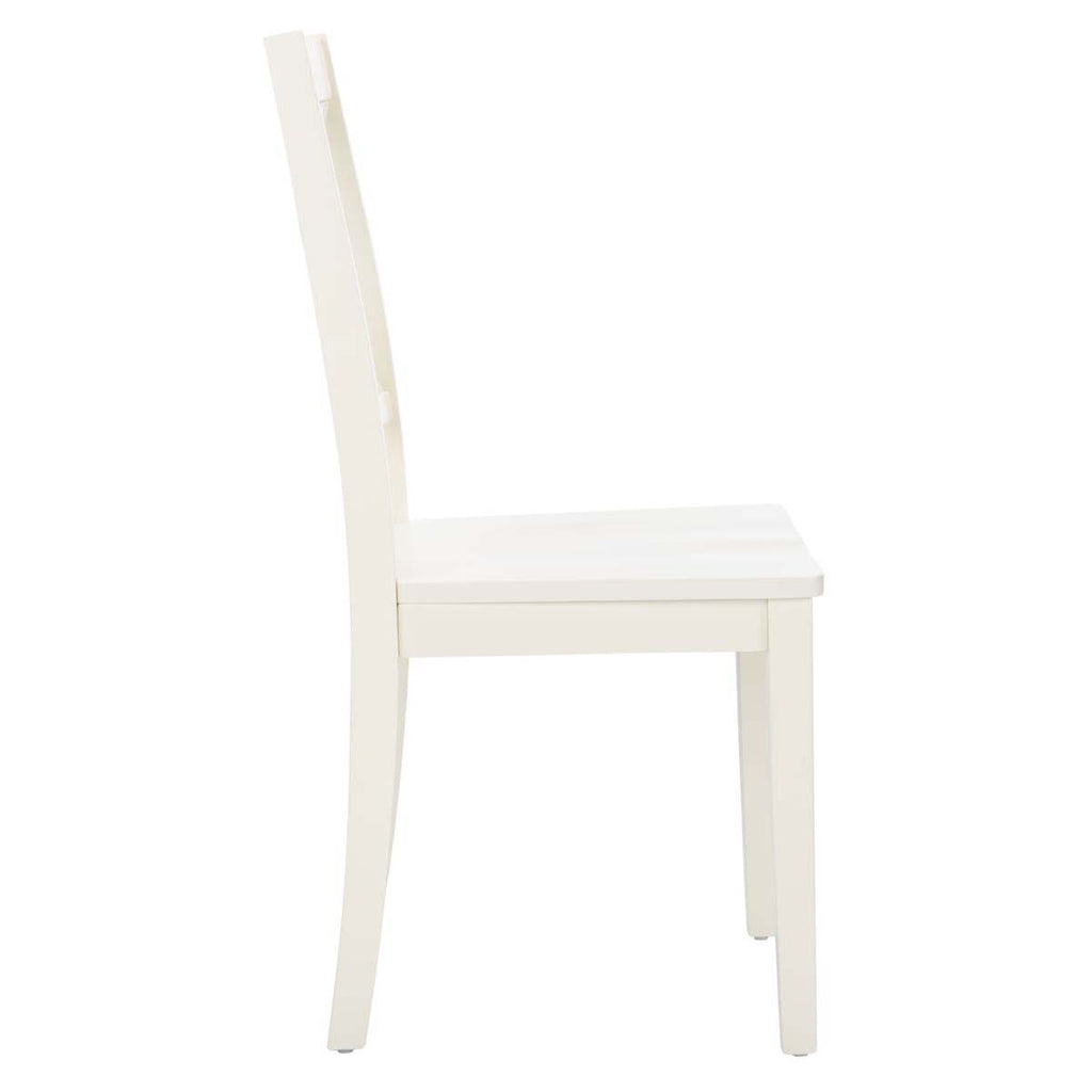 Safavieh Silio X Back Dining Chair-White (Set of 2)