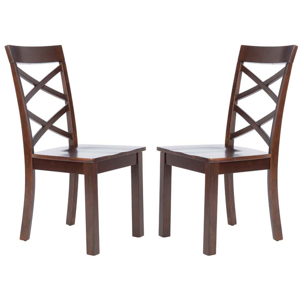 Safavieh Ainslee Dining Chair-Brown (Set of 2)