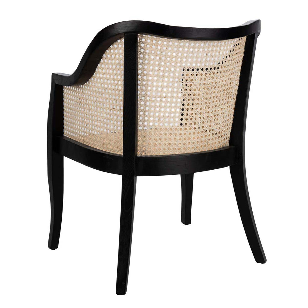 Safavieh Maika Dining Chair - Black/Natural