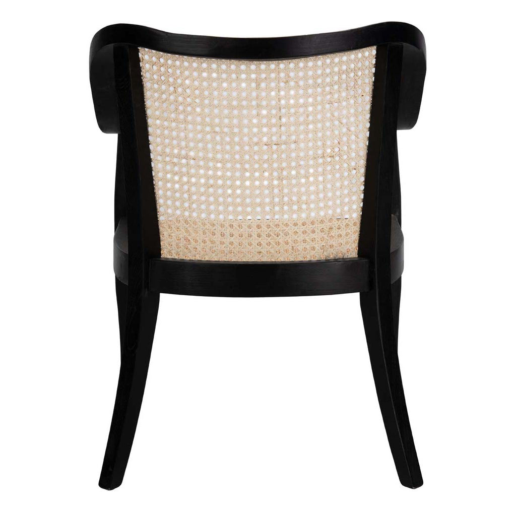 Safavieh Maika Dining Chair - Black/Natural