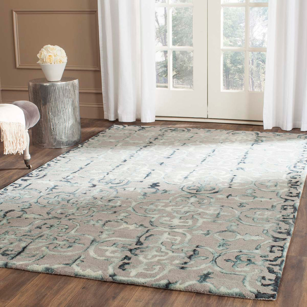 Safavieh Dip Dye Rug Collection DDY711B - Grey / Charcoal