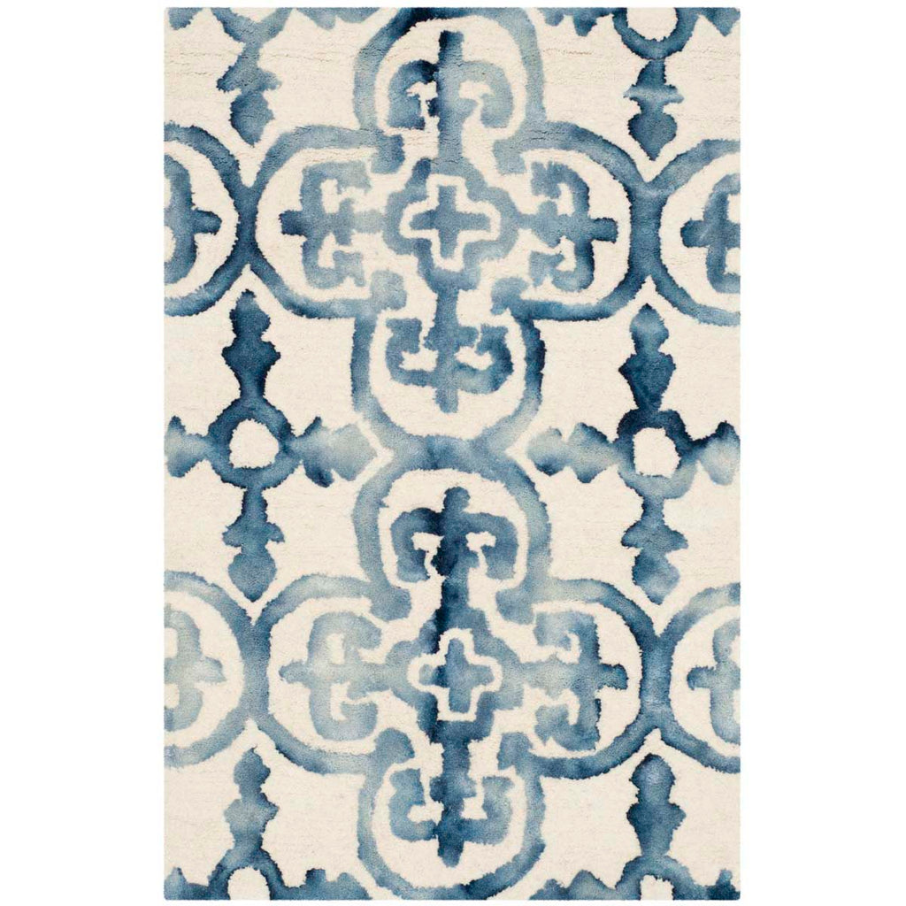 Safavieh Dip Dye Rug Collection DDY711P - Ivory / Navy