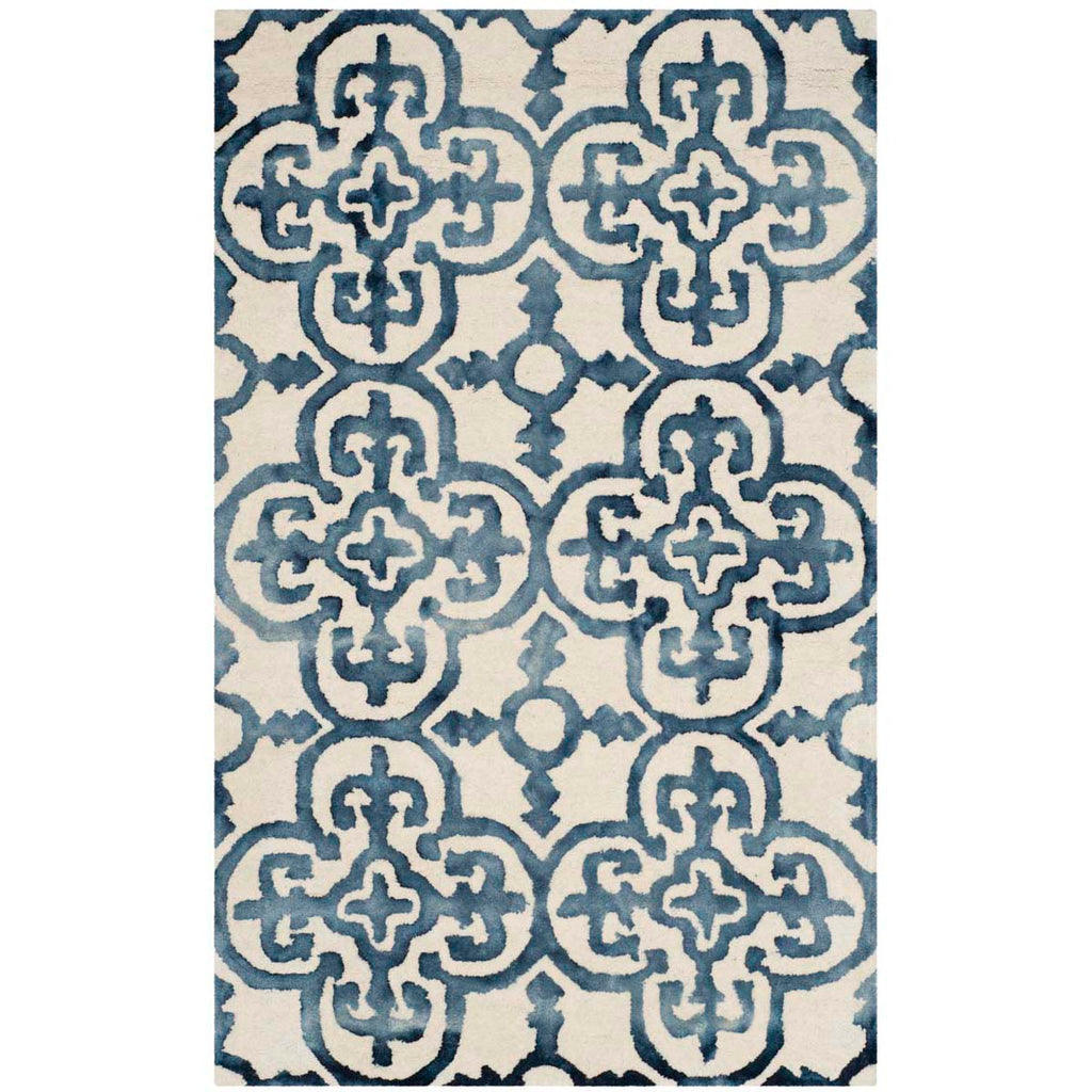 Safavieh Dip Dye Rug Collection DDY711P - Ivory / Navy