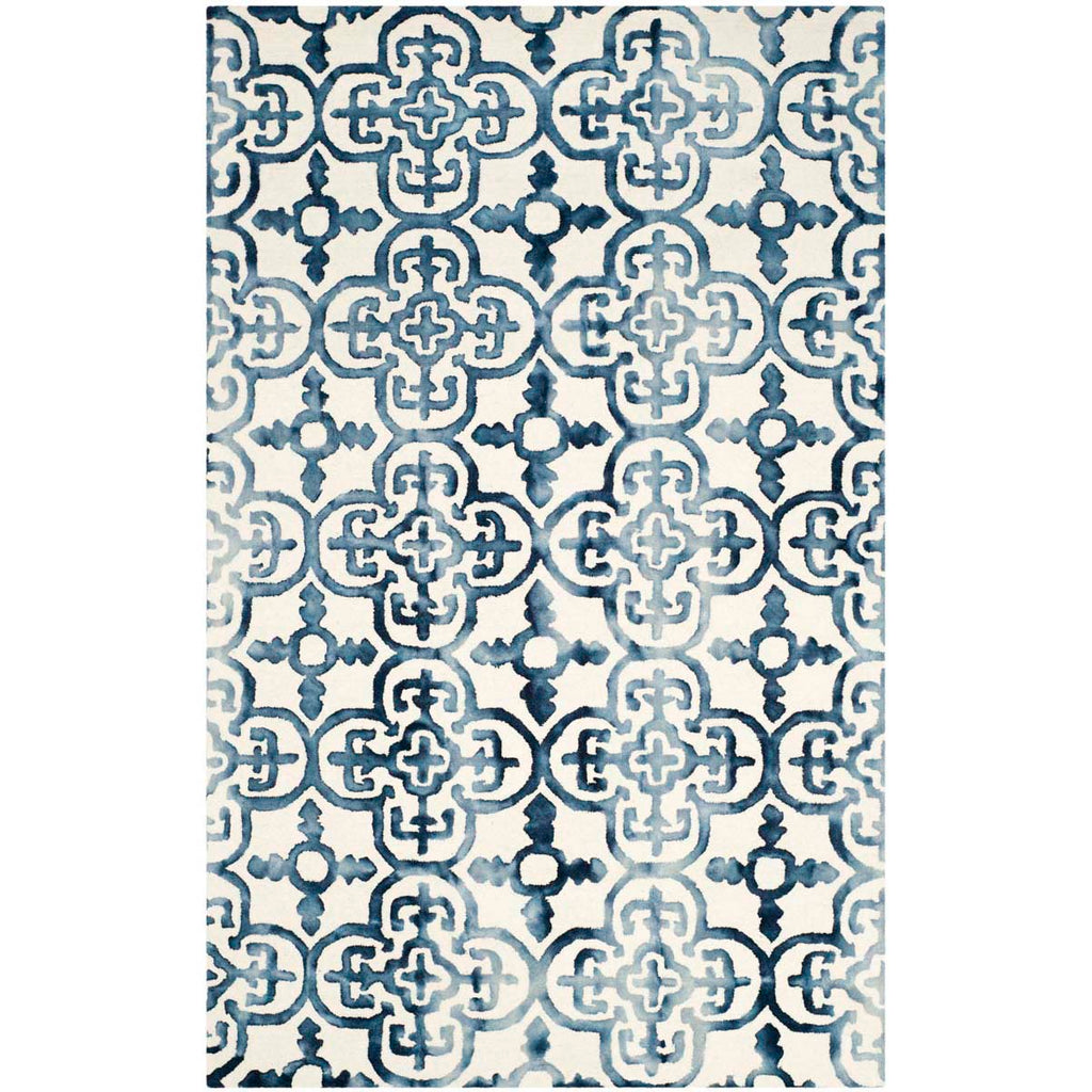 Safavieh Dip Dye Rug Collection DDY711P - Ivory / Navy