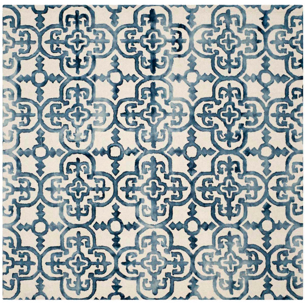 Safavieh Dip Dye Rug Collection DDY711P - Ivory / Navy