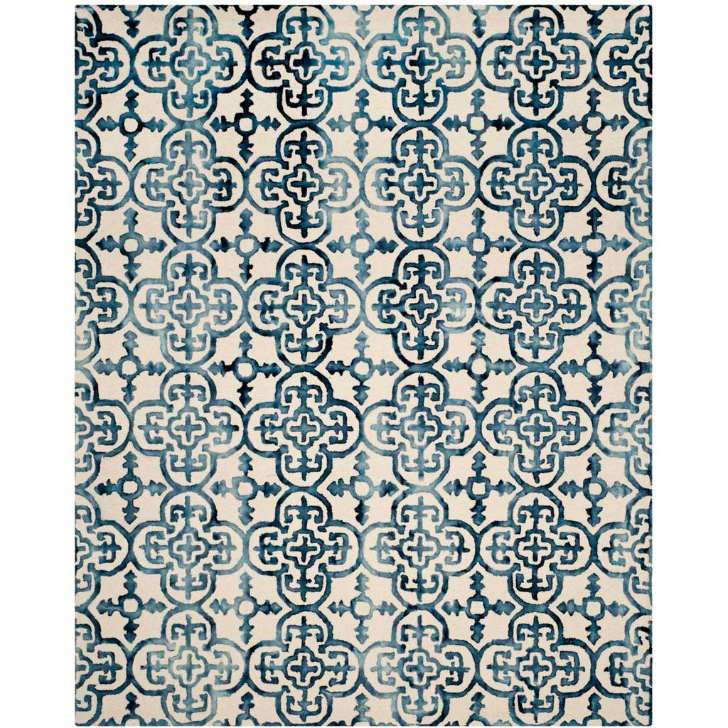 Safavieh Dip Dye Rug Collection DDY711P - Ivory / Navy