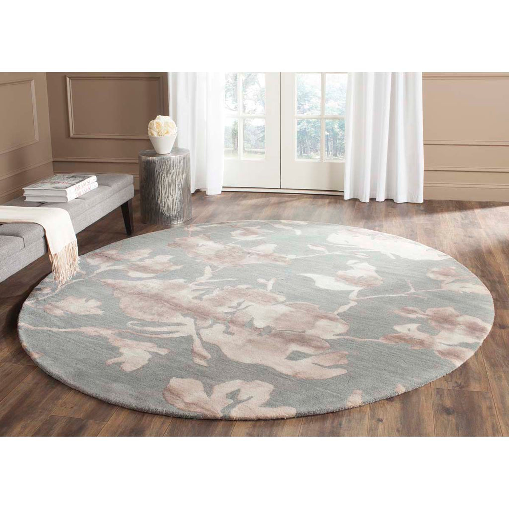 Safavieh Dip Dye Rug Collection DDY716K - Grey / Beige