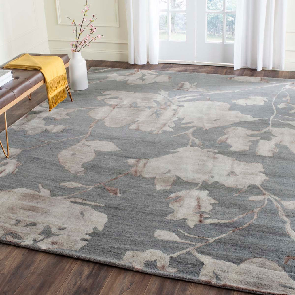 Safavieh Dip Dye Rug Collection DDY716K - Grey / Beige