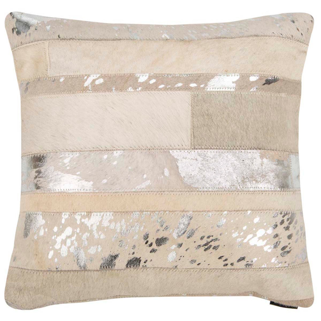 Safavieh Peyton   Pillow - Silver