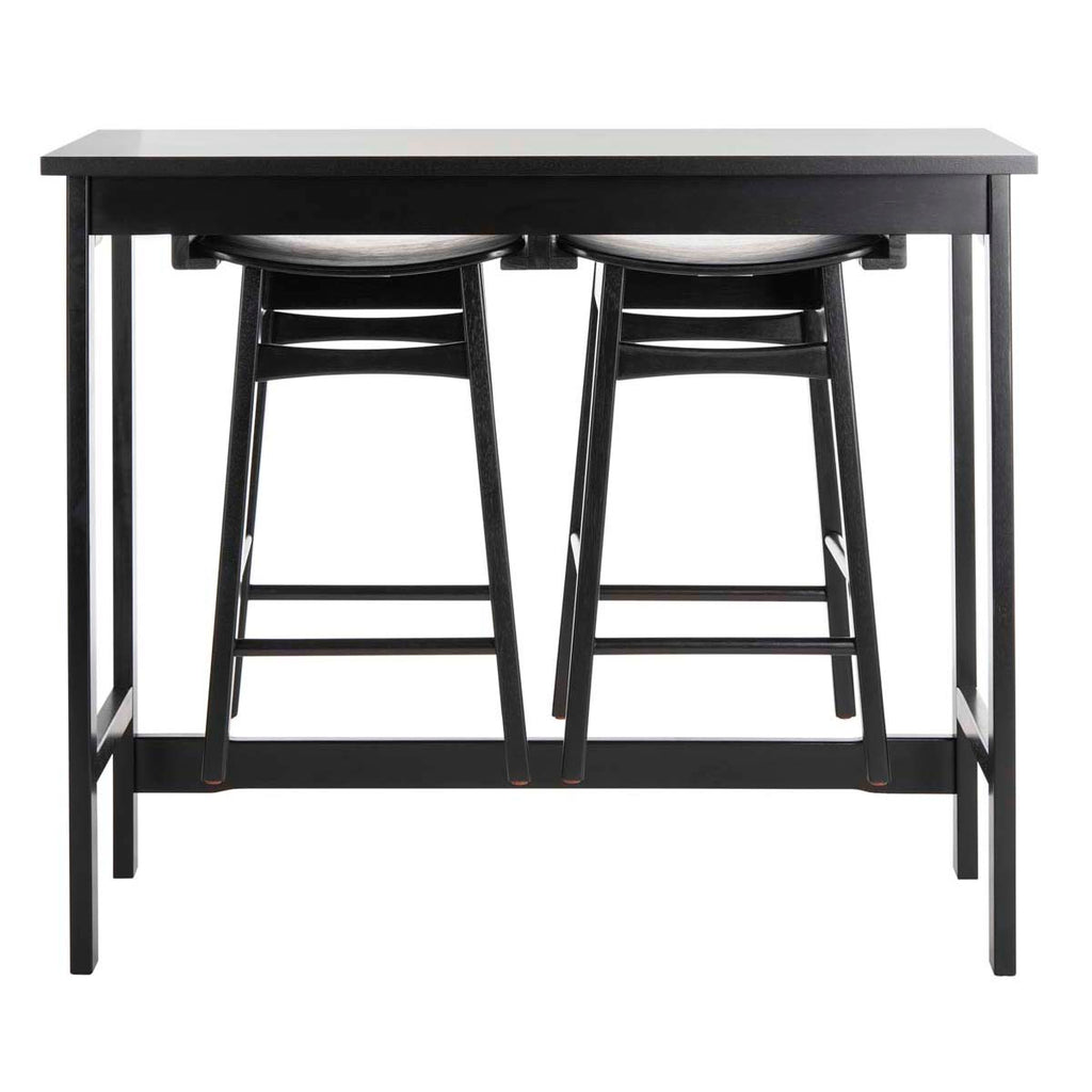 Safavieh Colbie 3 Piece Pub Set - Black