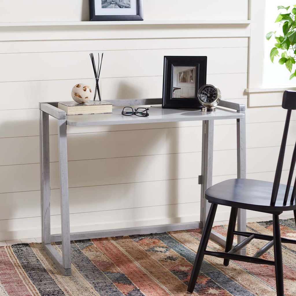 Safavieh Osgood Desk - Dark Grey