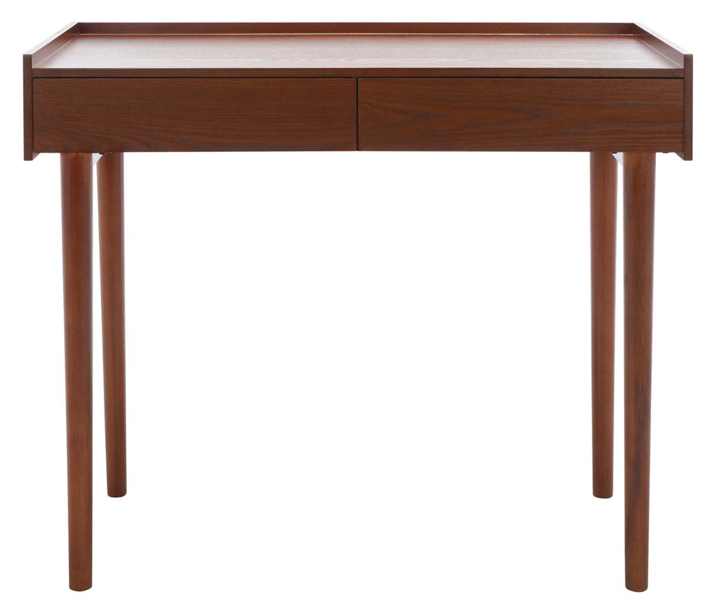 Safavieh Henley 2 Drawer Desk - Brown