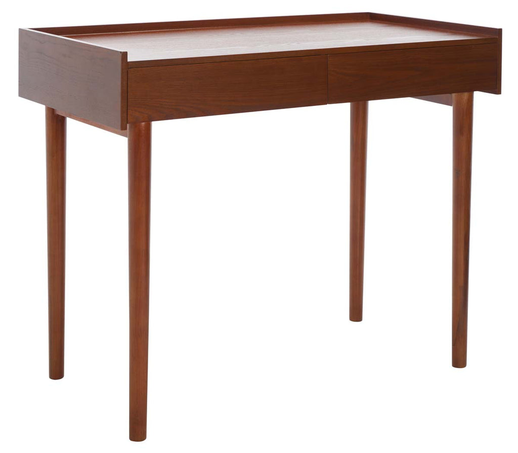 Safavieh Henley 2 Drawer Desk - Brown