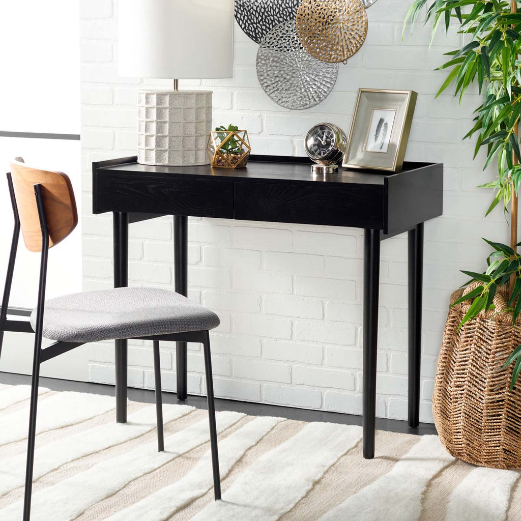 Safavieh Henley 2 Drawer Desk - Black