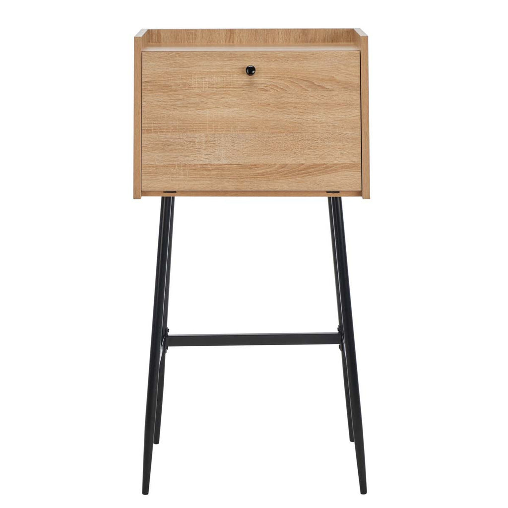 Safavieh Xander Modern Secretary Desk - Natural/Black