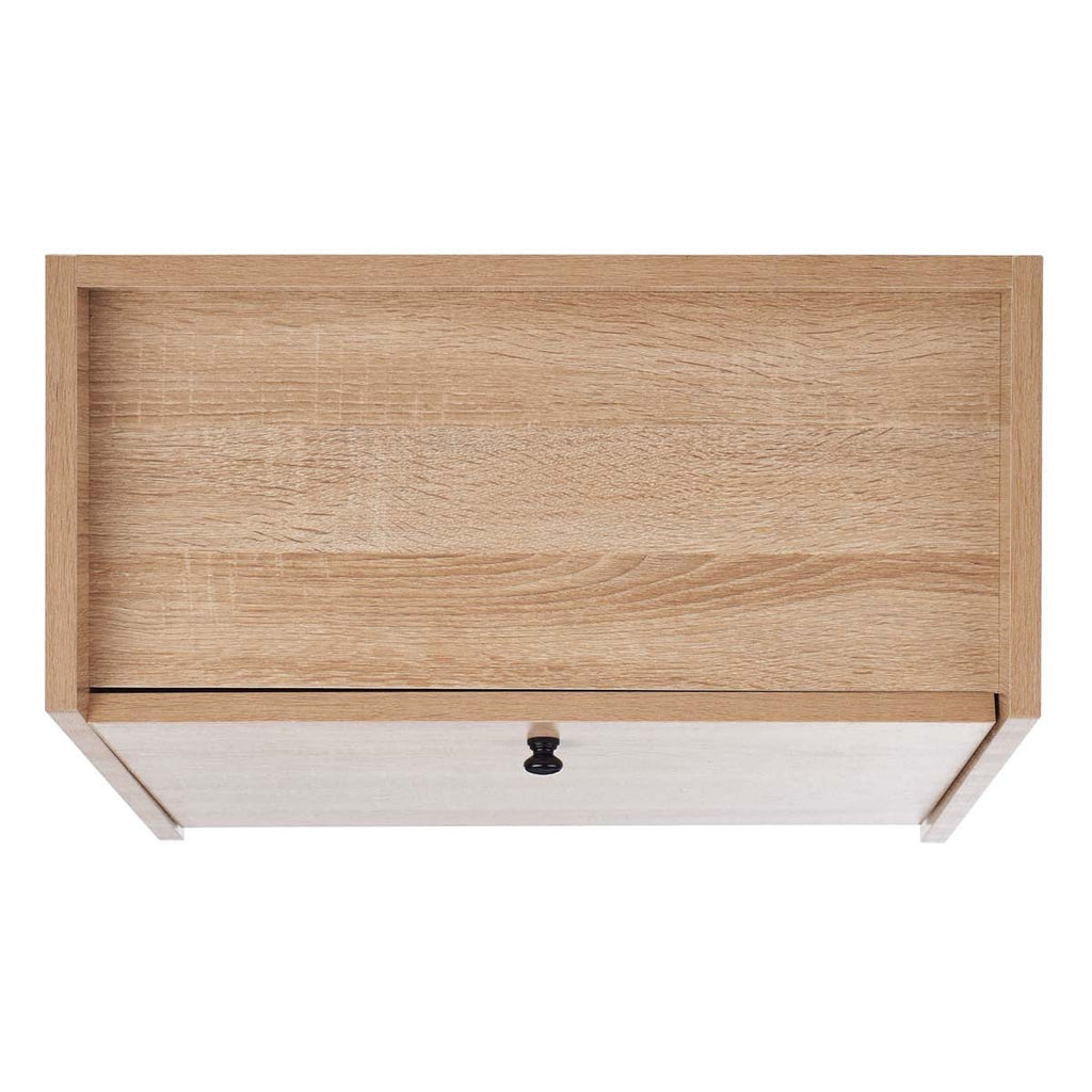 Safavieh Xander Modern Secretary Desk - Natural/Black